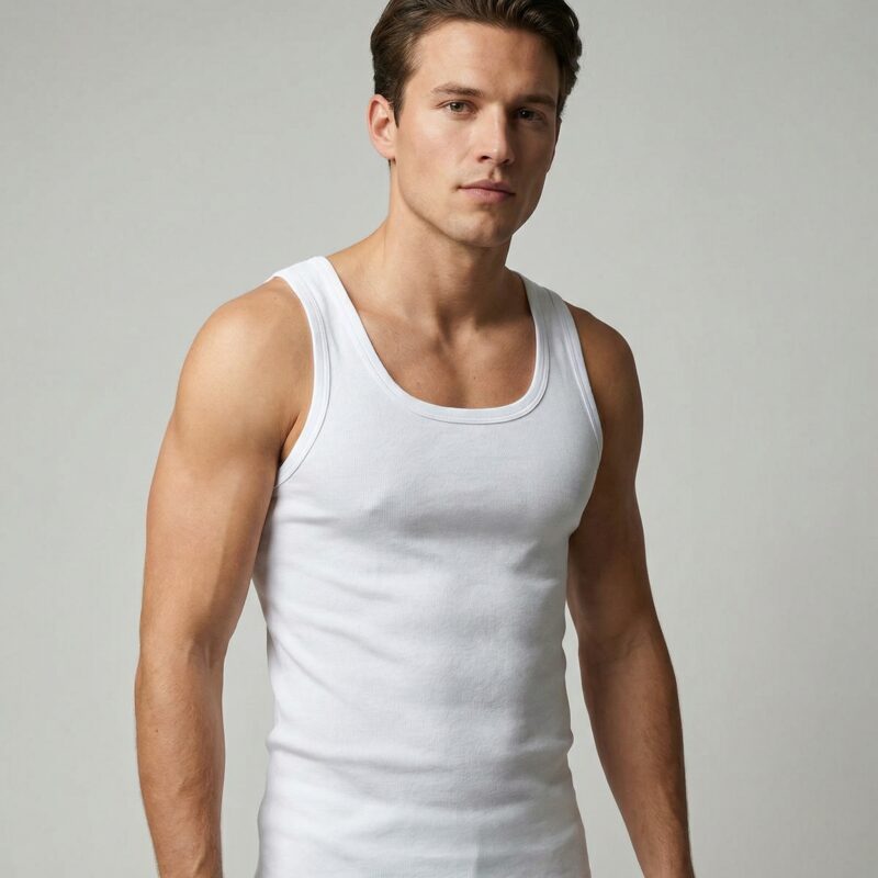 Beeren Singlet Wit M3000 - Afbeelding 6