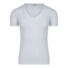 Beeren Heren T-Shirt Wit Diepe V Hals M3000