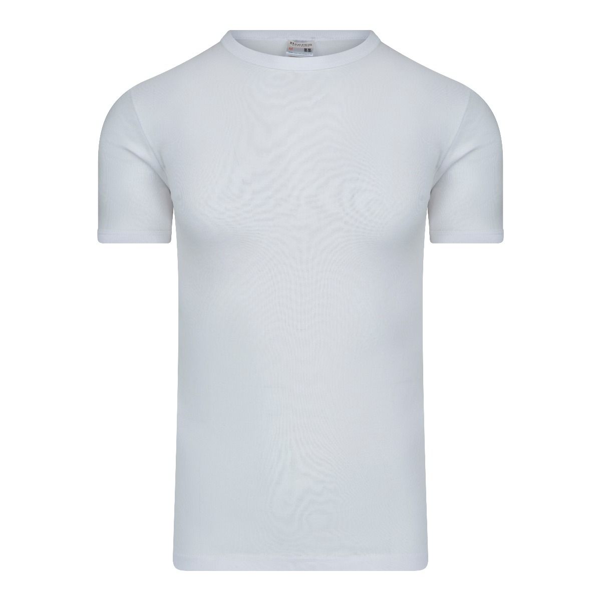 Voorbijganger Grafiek etiket Beeren T-Shirt wit m3000 basis T-Shirt van honderd procent katoen.