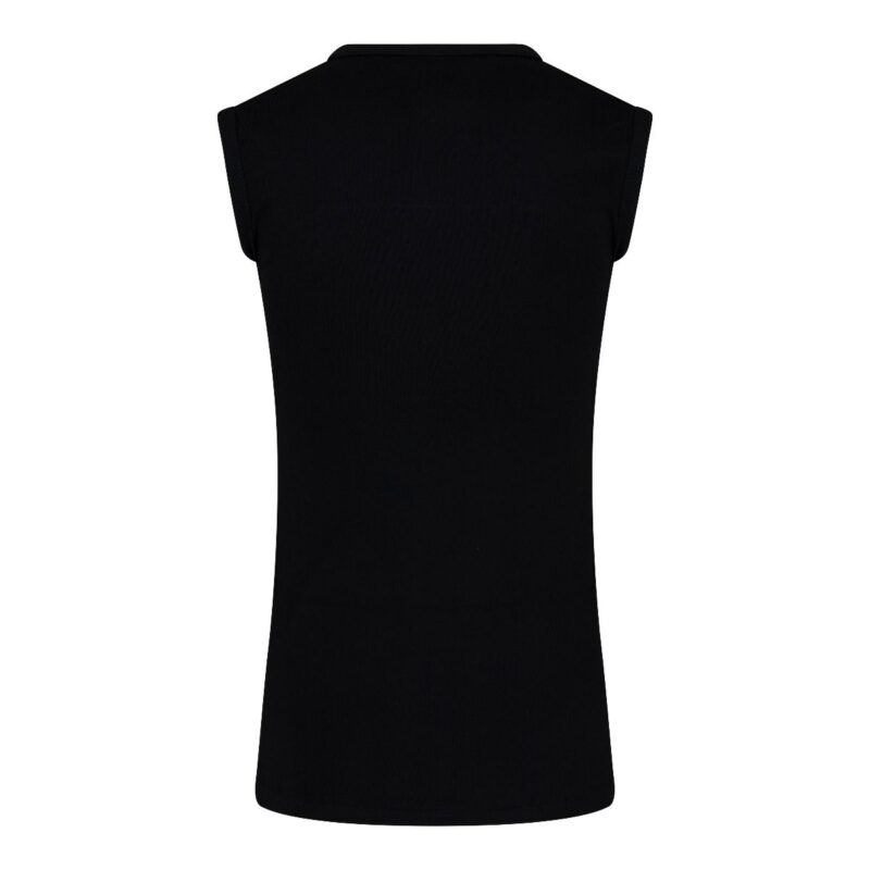 Beeren Mouwloos Shirt Zwart achterkant