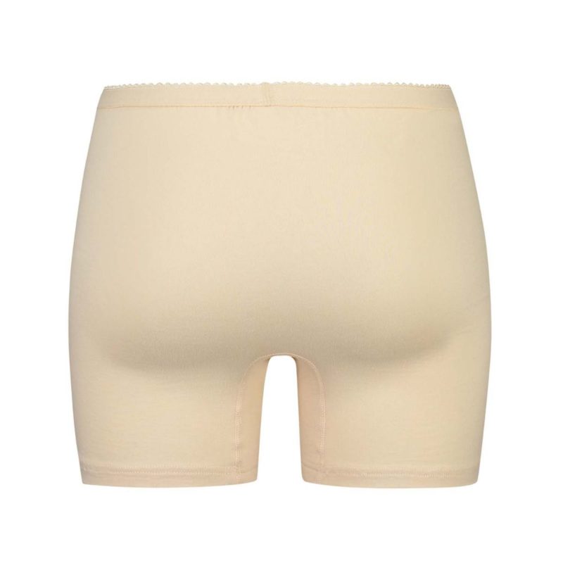 Beeren dames boxershort softly huidkleur achterkant