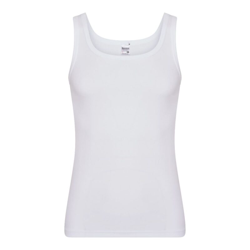 Beeren Heren Singlet Young Wit