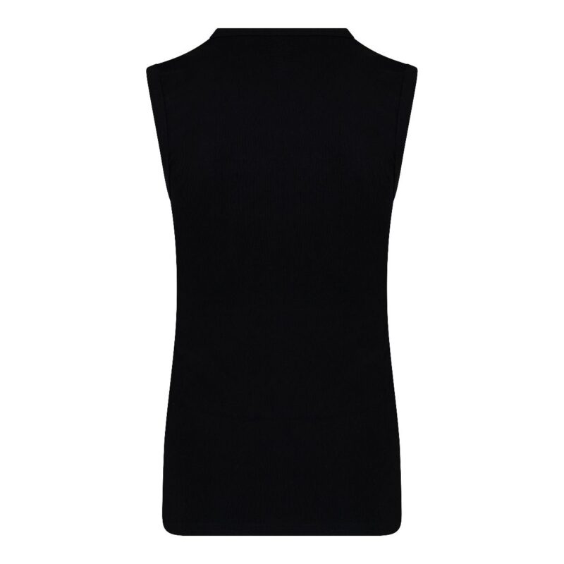 Beeren Mouwloos Shirt V-Hals M3000 Zwart
