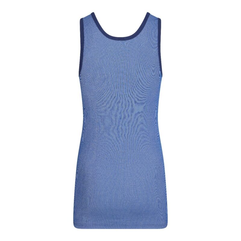 Heren Singlet M2000 Blauw achterkent