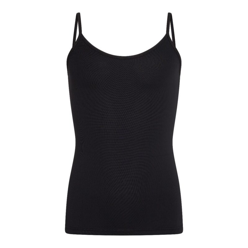 Beeren Meisjes Spaghetti Hemd Top Elegance Zwart