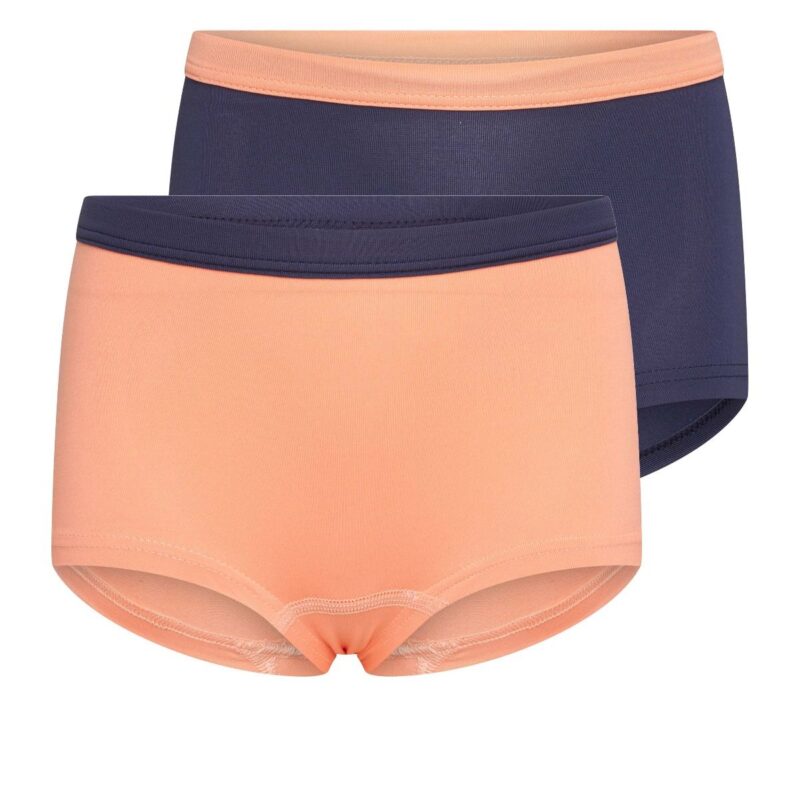 Beeren 2Pack Mix Match Meisjes Boxershorts Zalm Blauw