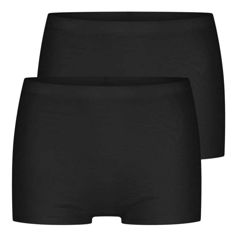 Dames Boxershort Basics M045 Zwart (2 Pack) - Afbeelding 3