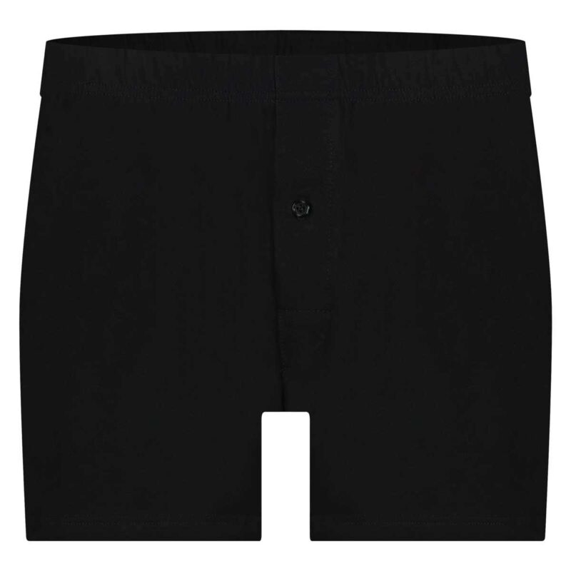 Beeren Cotton Jersey Heren Boxer Zwart