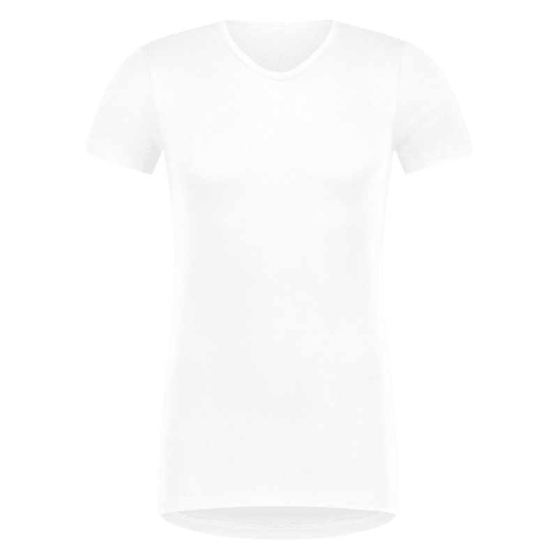 Beeren Green Comfort M181 Heren T-shirt V-Hals Wit