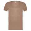 Beeren Green Comfort M181 Heren T-shirt Diepe V-Hals Zand