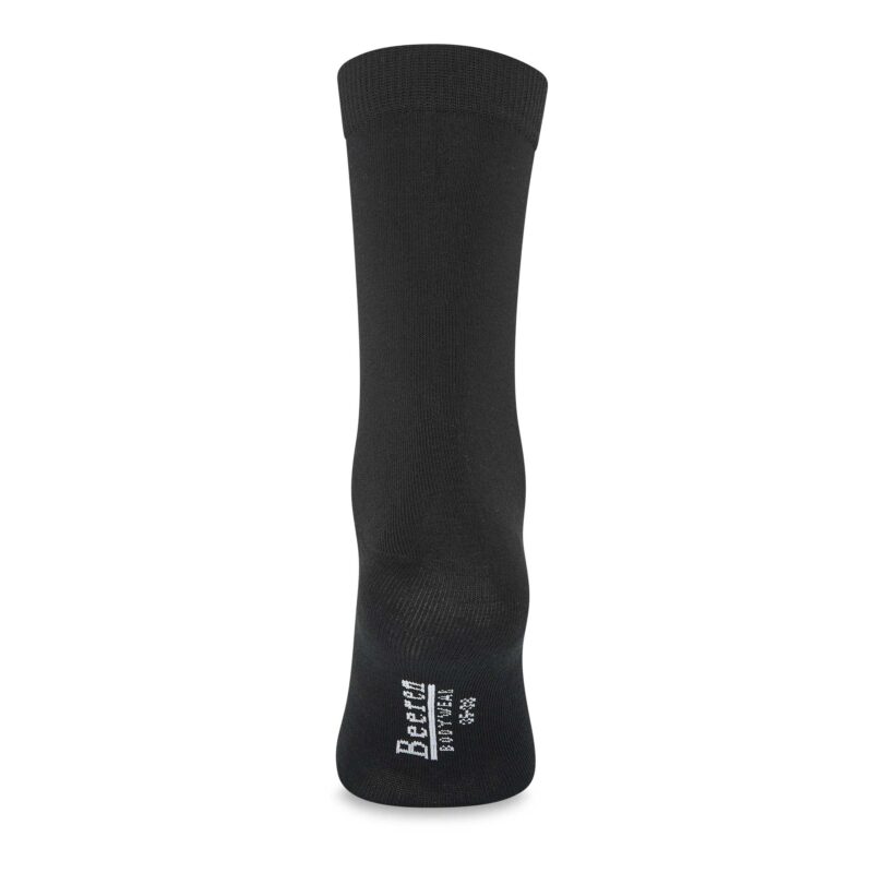 Beeren 3-pack Unisex Basic Sokken Zwart - Afbeelding 3