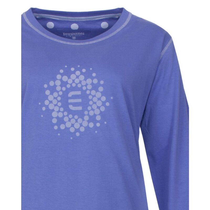 Alternative view of Irresistible dames pyjama Blue