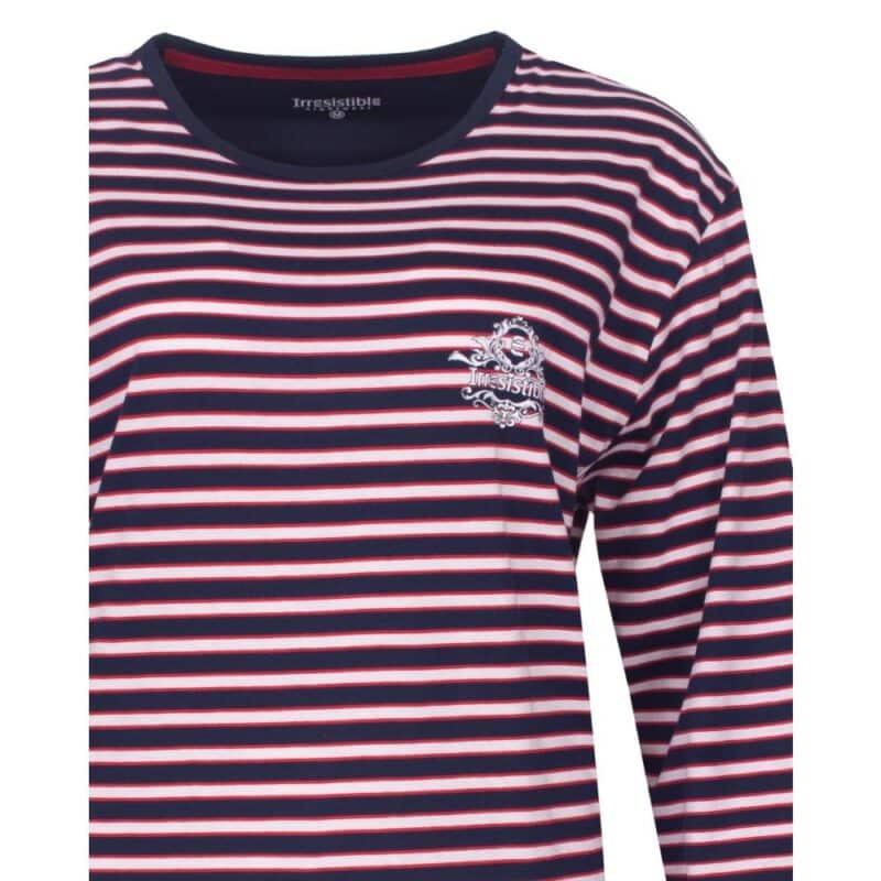 Alternative view of Irresistible Tricot Dames Pyjama Mood Indigo Blue