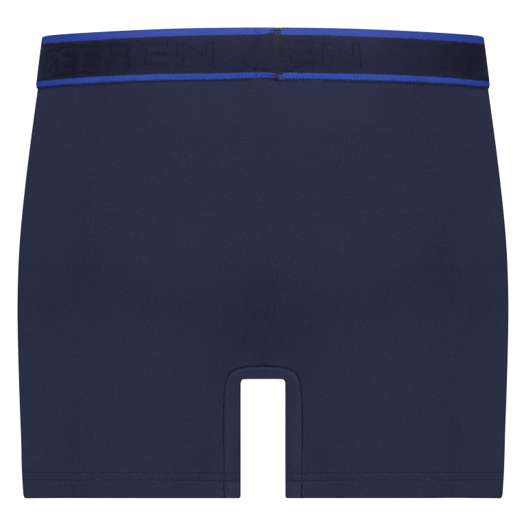 Beeren Green Comfort M181 Heren Boxer Donkerblauw Achterkant