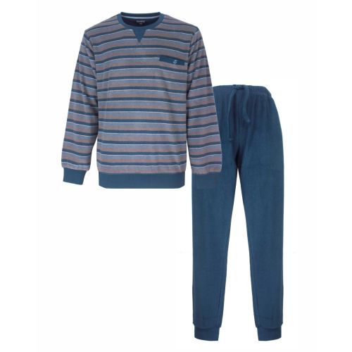 Paul Hopkins h-pyjama badstof Petrol